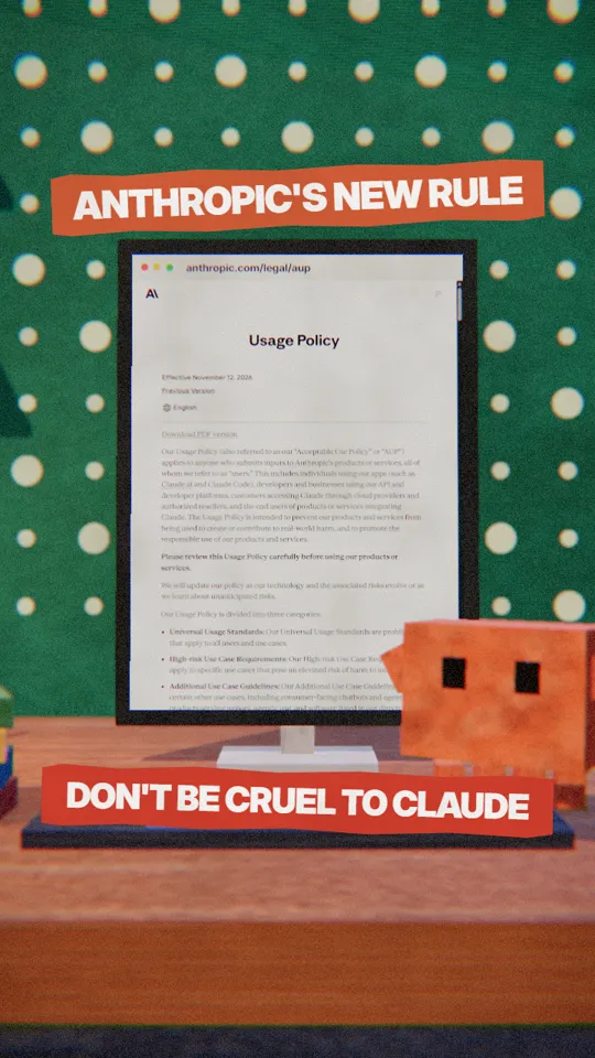 Anthropic just drew a line on how you treat Claude